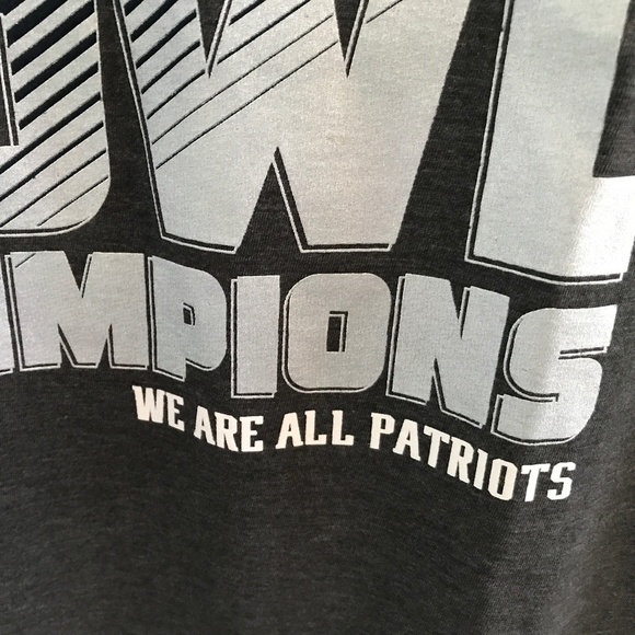 NFL Official Patriots Women’s Baby tee V neck Short sleeve Dark Gray M - Picture 6 of 6